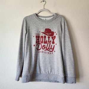 Dolly Parton Holly Dolly Christmas Sweatshirt